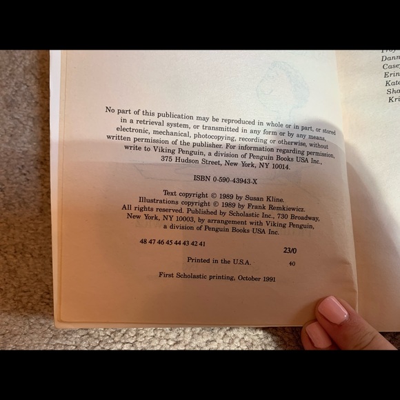 Horrible Harry & the Green Slime Book! - Picture 2 of 7